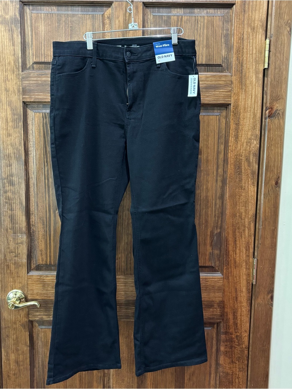 Old Navy Black Women's Flare Jeans - Wide Leg NWT